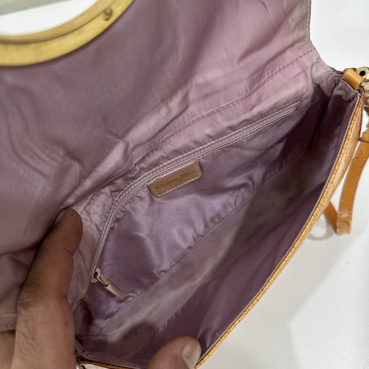 Dior ‼️LD‼️ CHRISTIAN DIOR MALICE OBLIQUE PATENT LEATHER SHOULDER Size ONE SIZE - 19 Thumbnail