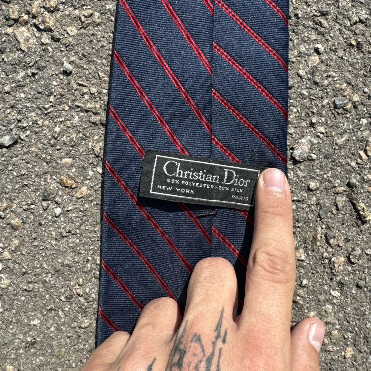 Christian Dior Monsieur vintage tie christian dior rare logo luxury streetwear Size ONE SIZE - 3 Thumbnail