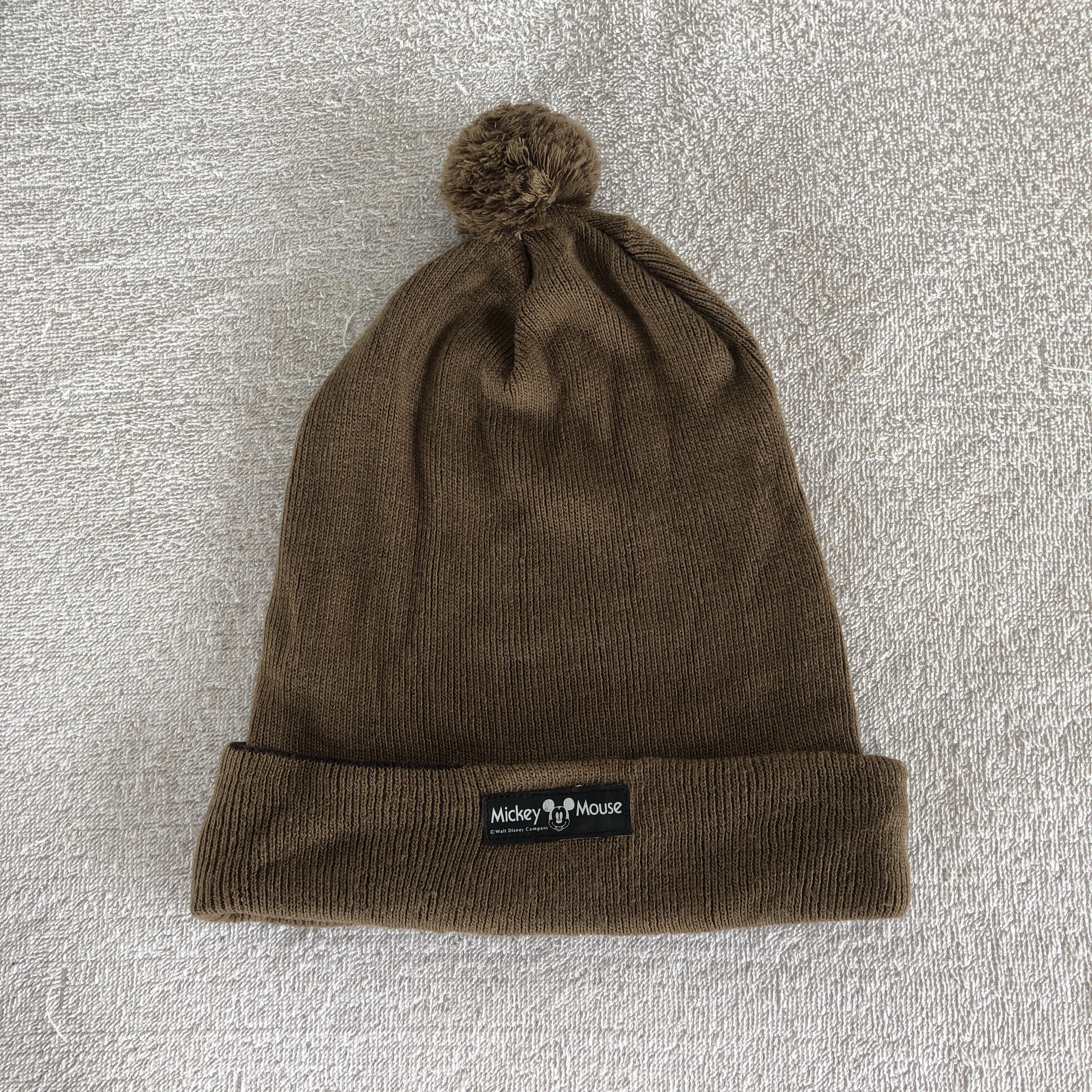 Disney Vintage 90s Mickey Mouse Beanie Disney Cartoon Snow Caps Hat Size ONE SIZE - 7 Thumbnail