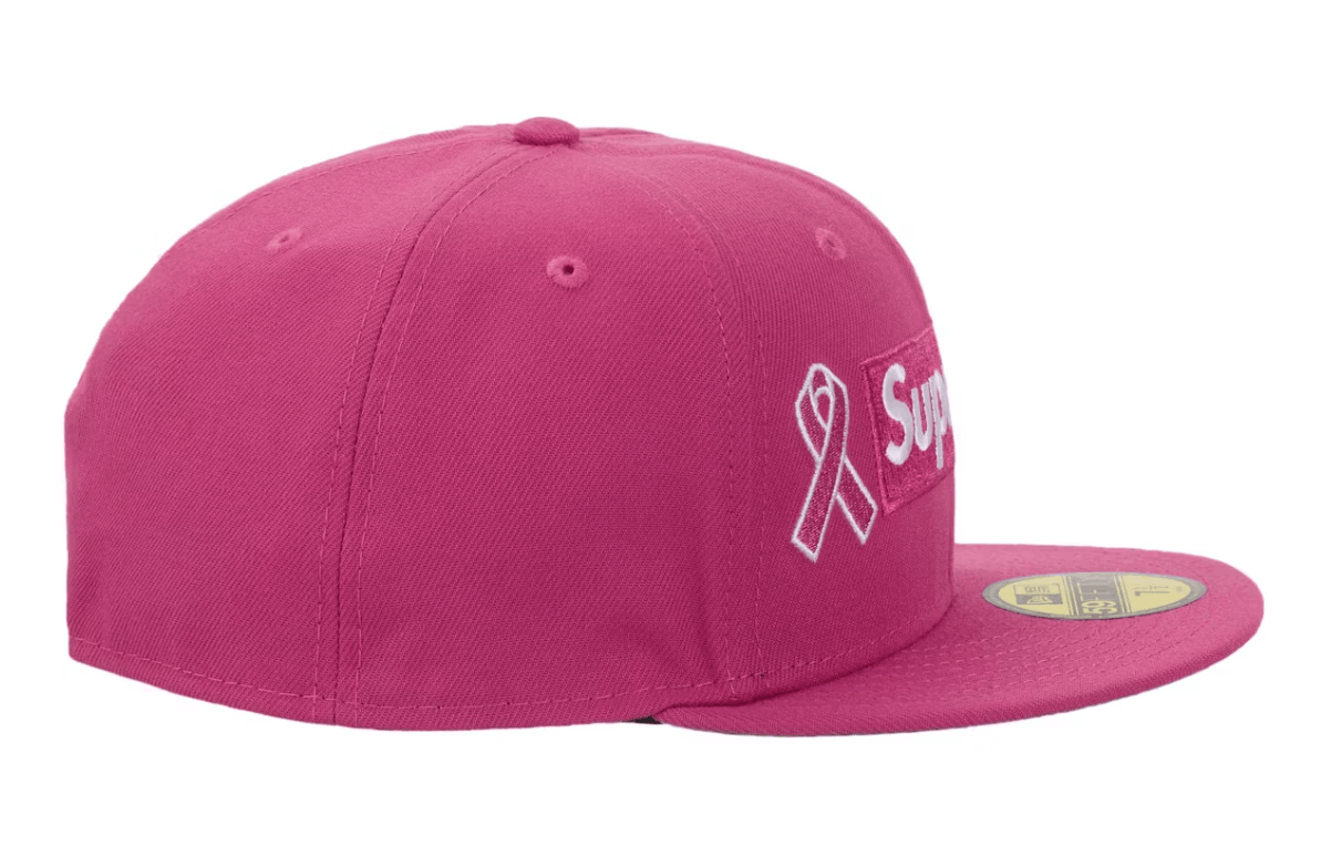 Other Supreme New Era Breast Cancer Awareness Hat Pink 7 1/4 Size ONE SIZE - 3 Thumbnail