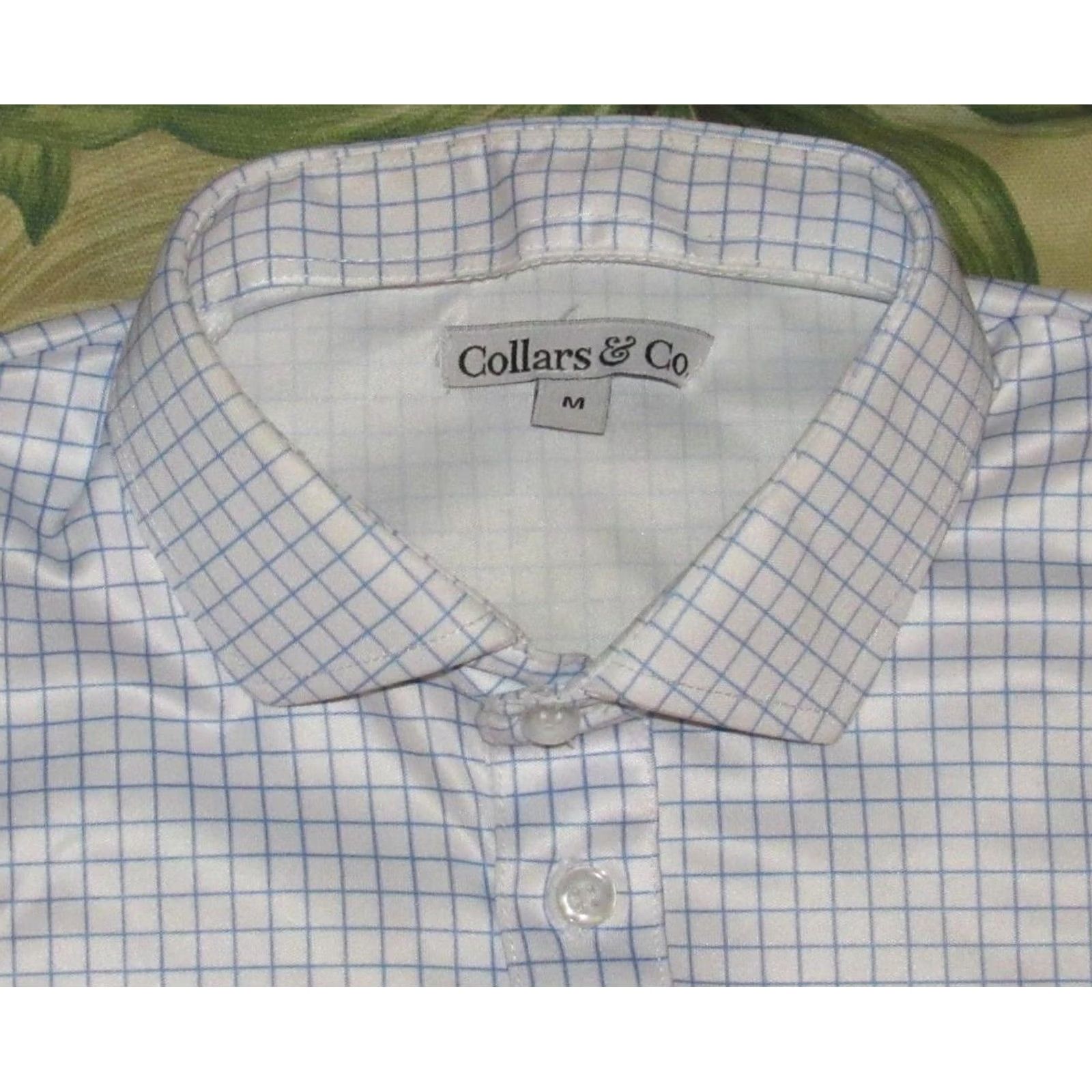 CO COLLARS & CO White Short Sleeve Polo Shirt M Men Size US M / EU 48-50 / 2 - 2 Thumbnail