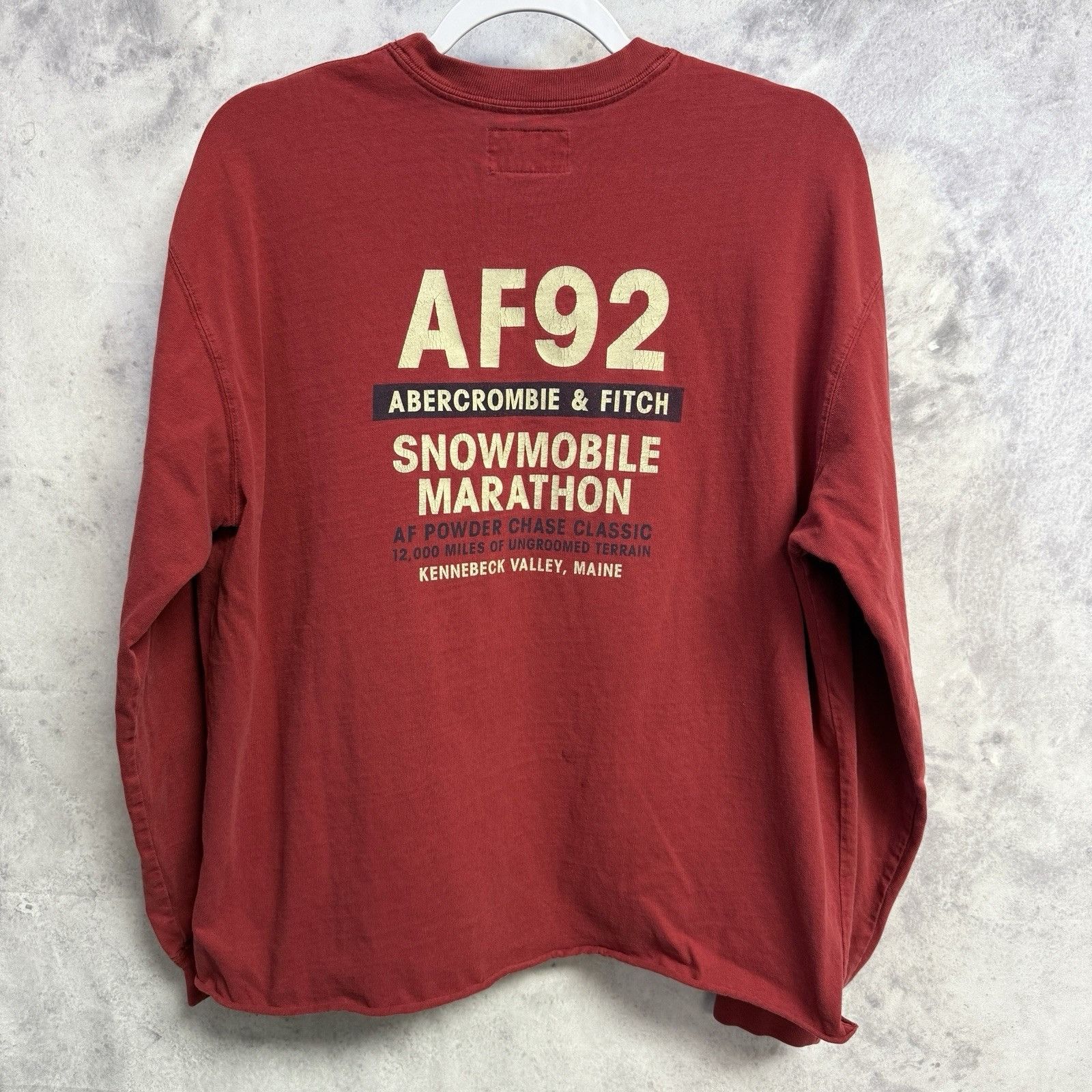 Abercrombie & Fitch Vintage Abercrombie & Fitch Shirt Mens Large Red Long Sleeve Size US L / EU 52-54 / 3 - 2 Thumbnail