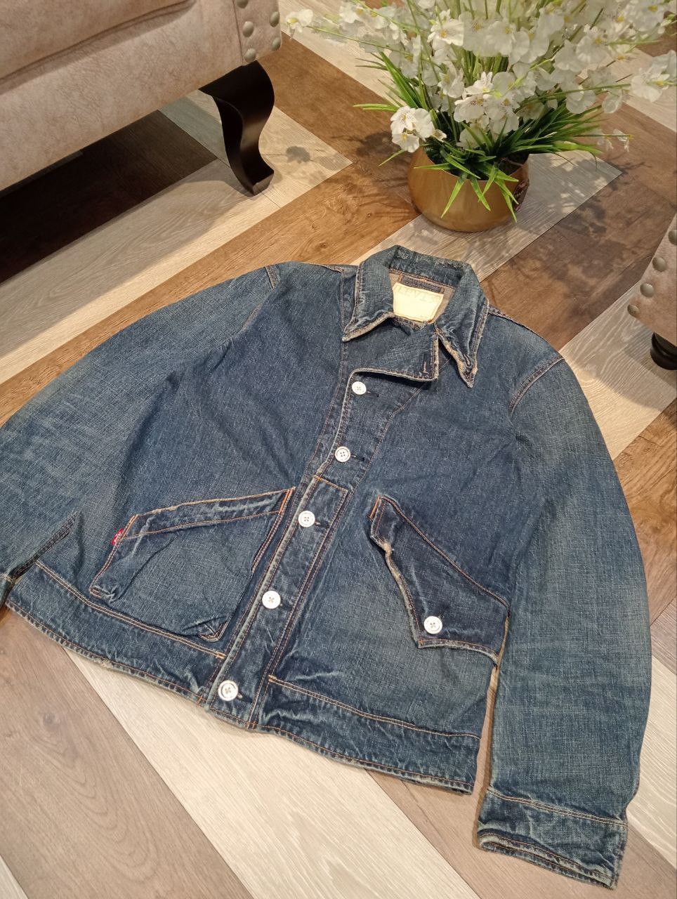 Levi's Vintage Clothing LEVI'S VINTAGE 70815 BLUE DENIM JACKET - SIZE M Size US M / EU 48-50 / 2 - 3 Thumbnail