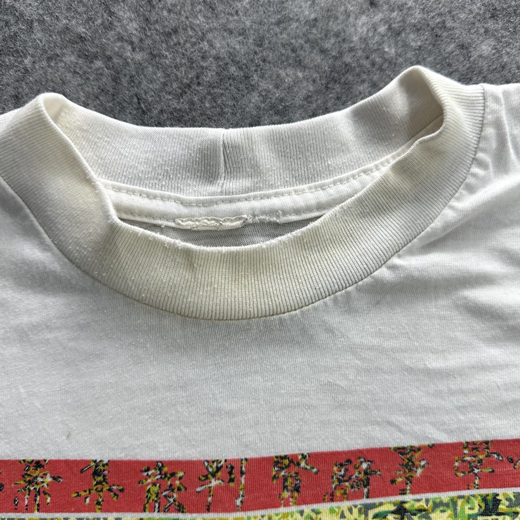 Vintage VINTAGE Pading Bay Panda Graphic T-Shirt Mens Large White Nature Wildlife 90s Size US L / EU 52-54 / 3 - 6 Thumbnail