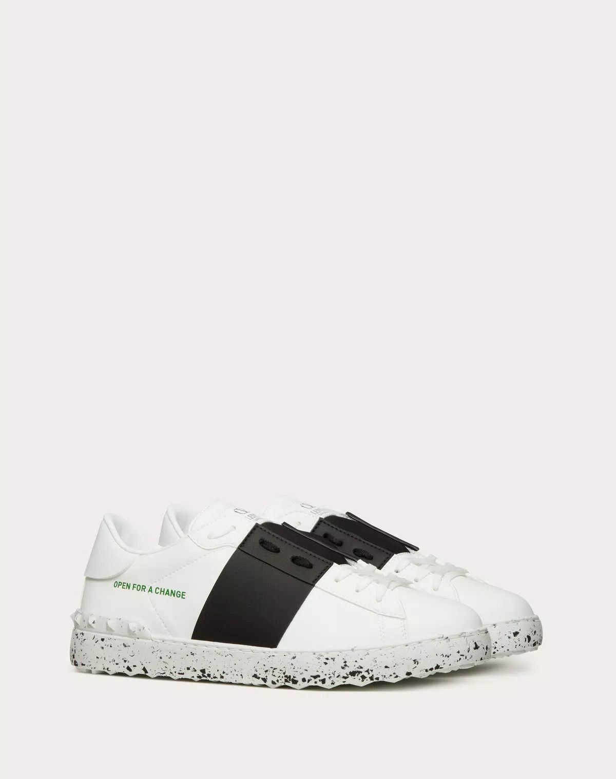 Valentino oc11z0725 Open For A Change Sneaker in White Size US 12 / EU 45 - 2 Thumbnail