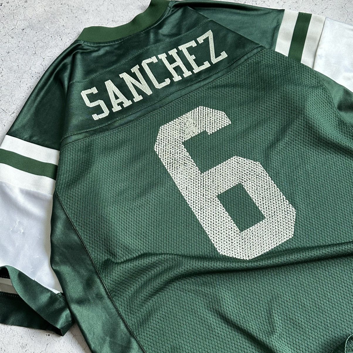 NFL Vintage NFL Mark Sanchez #6 New York Jets Jersey Reebok Size US L / EU 52-54 / 3 - 4 Thumbnail