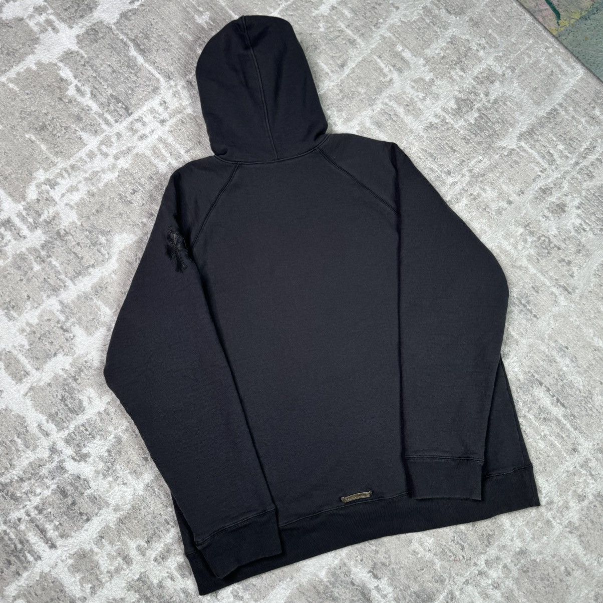 Chrome Hearts Paper jam leather triple cross pullover hoodie Size US XXL / EU 58 / 5 - 8 Thumbnail