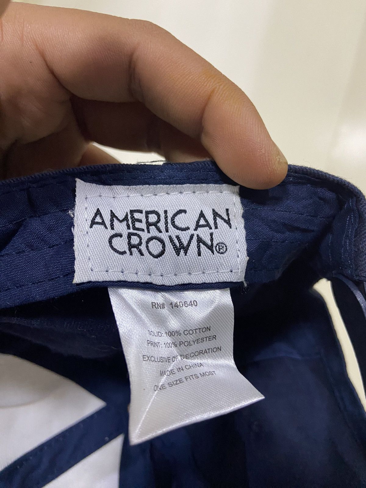 Hysteric Glamour × Japanese Brand American crown hat embroidered USA flag Big logo Size ONE SIZE - 8 Thumbnail