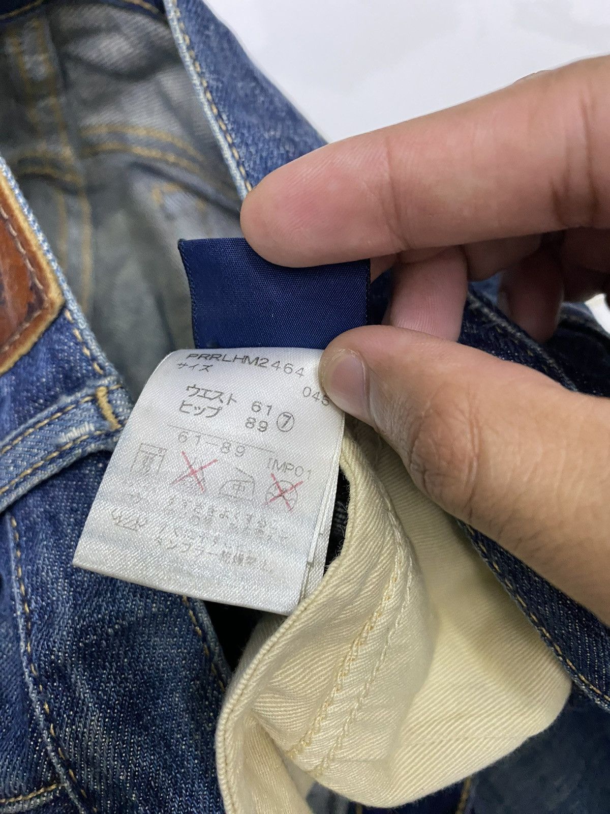Polo Ralph Lauren 🔥RALPH LAUREN DISTRESSED DENIM JEANS SKINNY JEANS Size 28" / US 6 / IT 42 - 10 Thumbnail