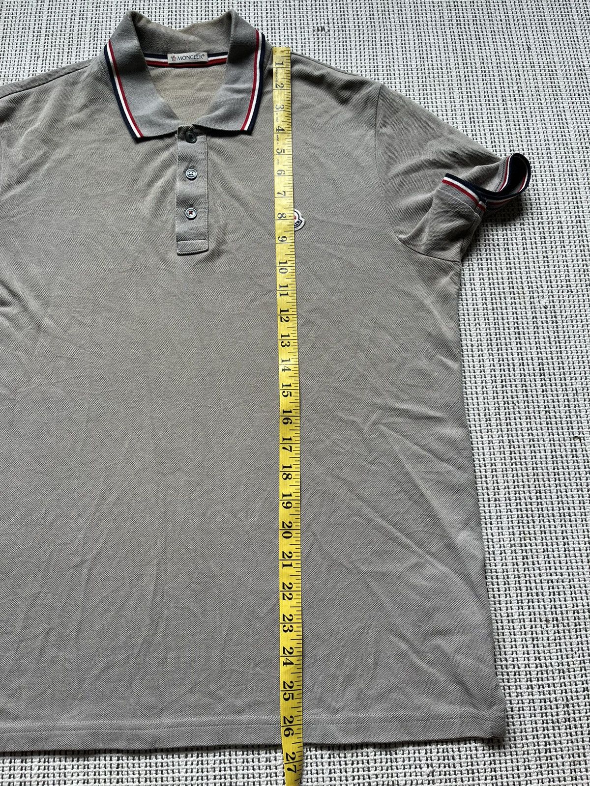 Moncler Moncler logo patch polo tshirt Size US M / EU 48-50 / 2 - 6 Thumbnail