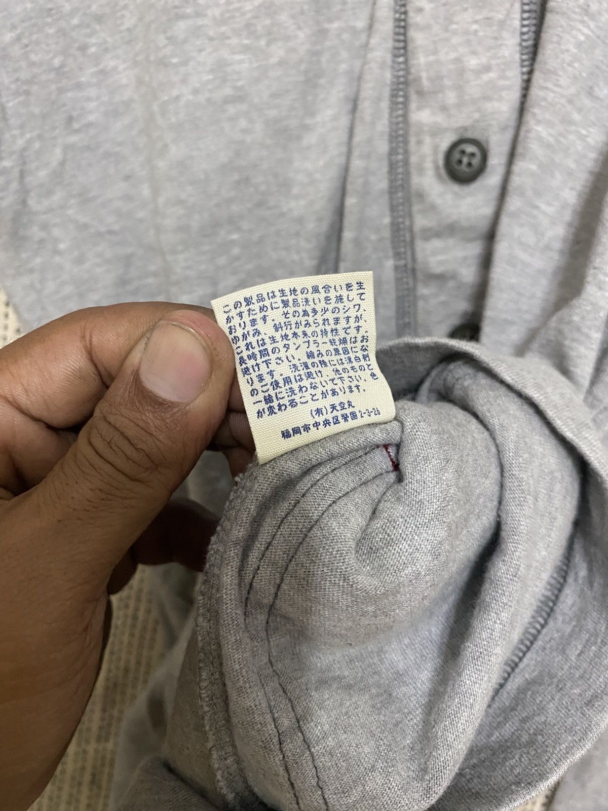 Vetements Vetements Grey Button-Up Cardigan – 700 Patch Design Size M / US 6-8 / IT 42-44 - 7 Thumbnail