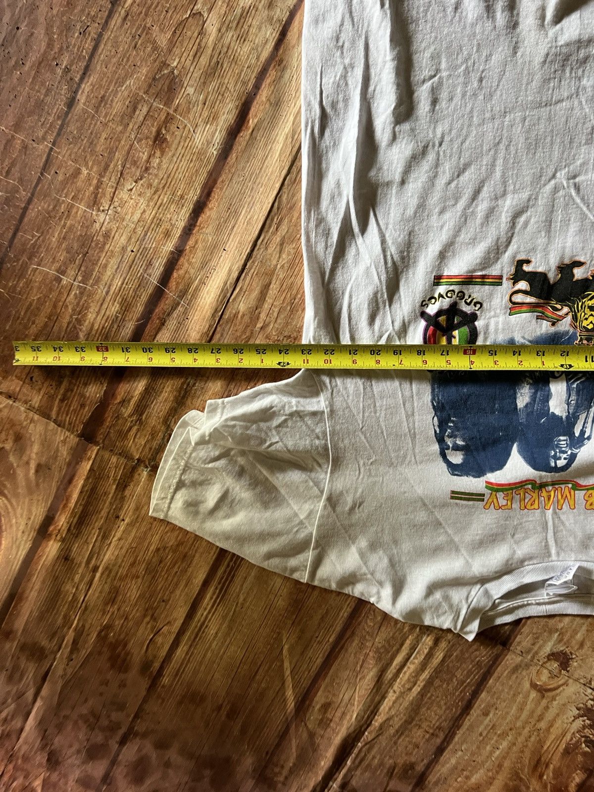 Vintage Vintage Bob Marley Shirt Size US XL / EU 56 / 4 - 5 Thumbnail