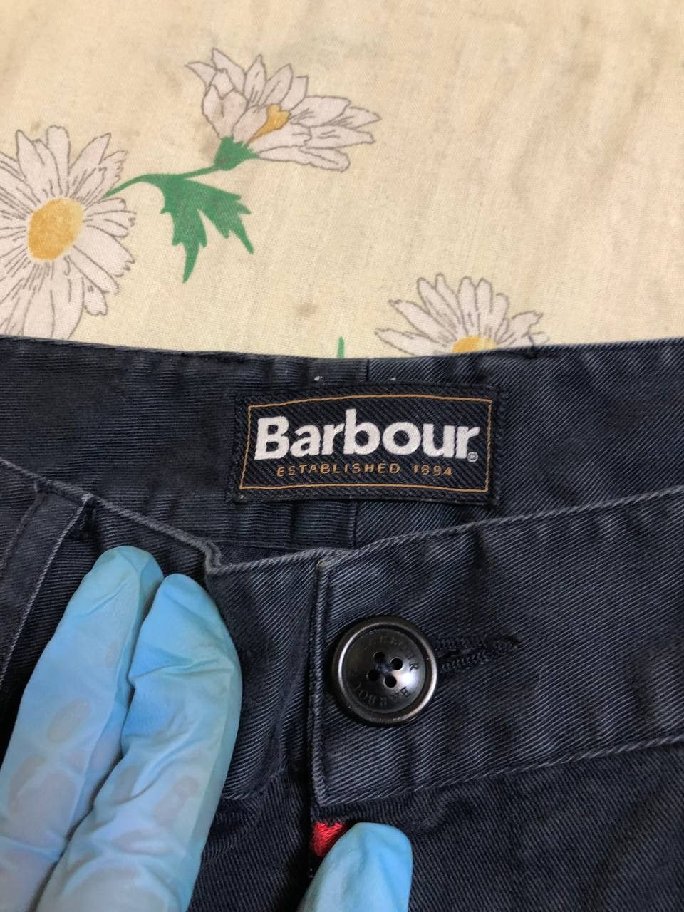 Barbour Barbour Stitched Flags Nautical Shorts Blue Navy Size US 32 / EU 48 - 9 Thumbnail