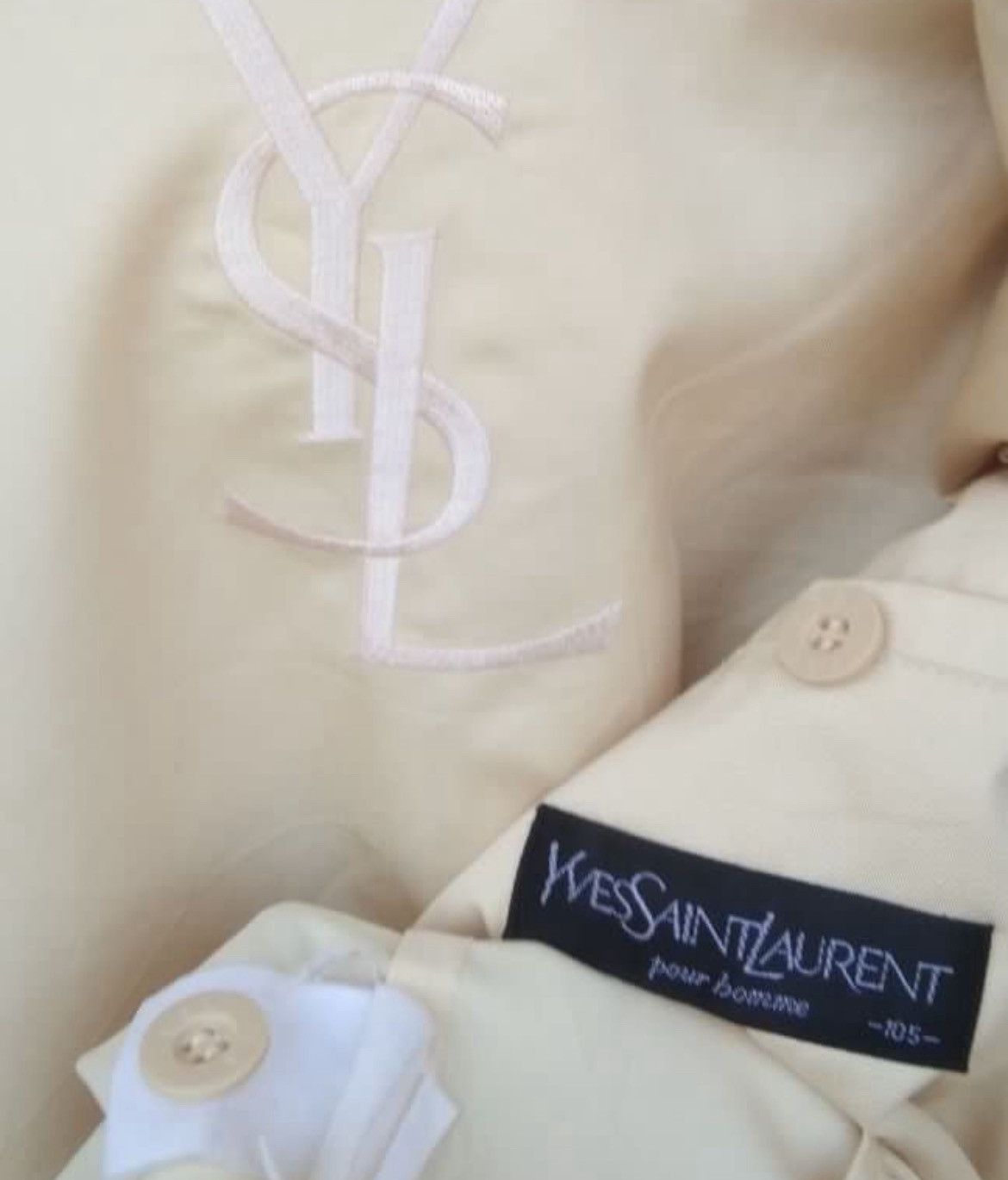 Saint Laurent Paris Vintage Yves Saint Laurent x YSL Jacket Size US L / EU 52-54 / 3 - 6 Thumbnail