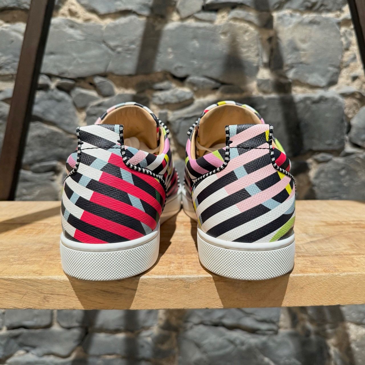 Christian Louboutin Christian Louboutin Coated Canvas Rantulow Sneakers Size US 10.5 / EU 43-44 - 5 Thumbnail