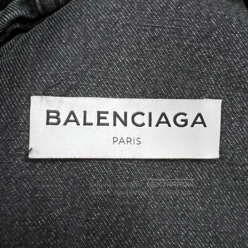 Balenciaga Balenciaga Black Washed Denim Jacket. Size US XS / EU 42 / 0 - 3 Thumbnail