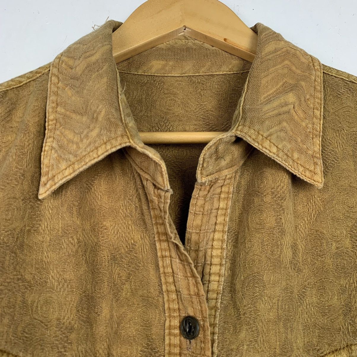 Japanese Brand × Vintage Vintage Japanese Brand RARE Button Up Shirt Size US XXL / EU 58 / 5 - 15 Thumbnail