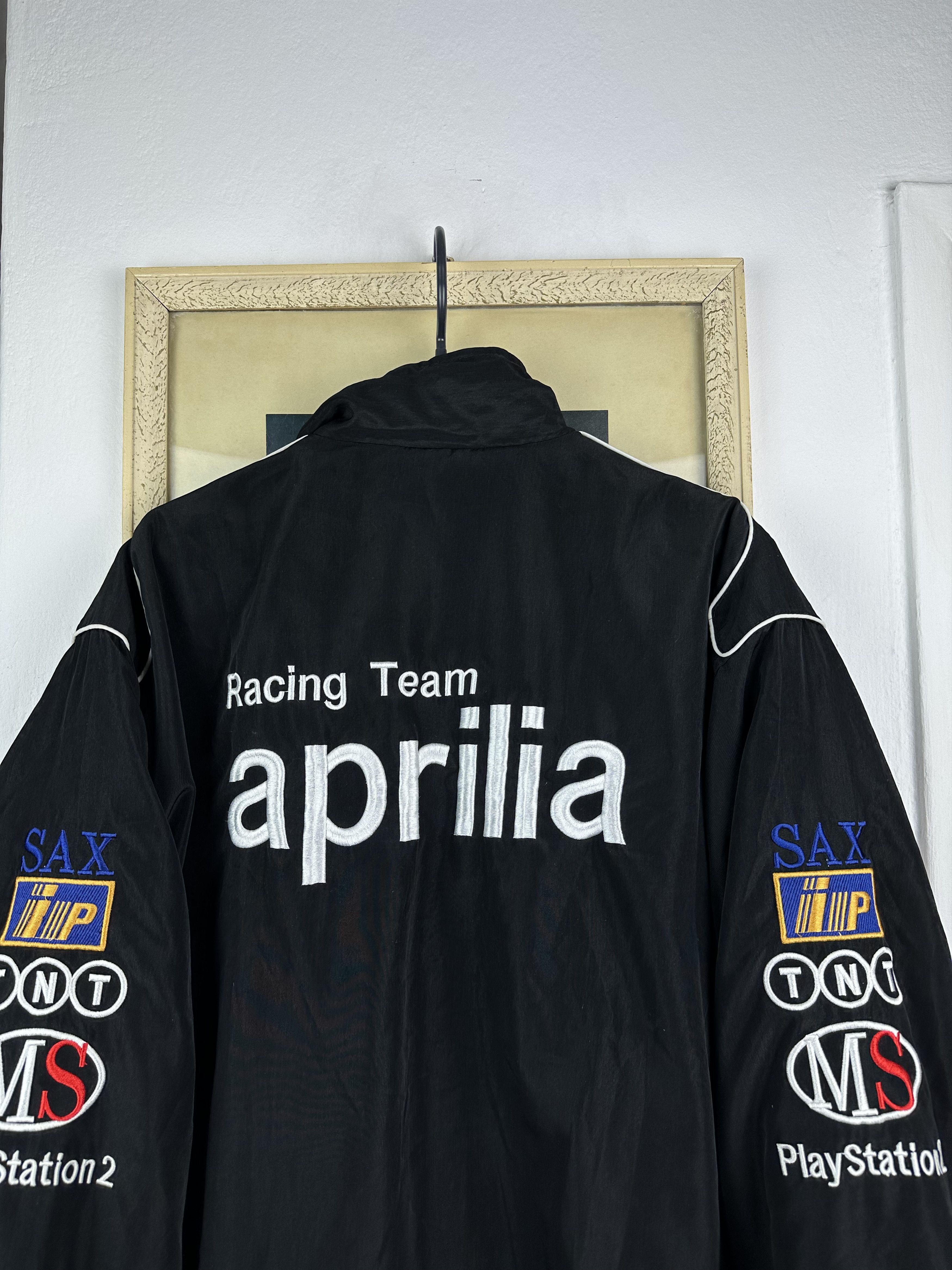 Vintage Vintage Aprilia Racing Jacket Bomber Rare Ferrari Marlboro Size US XL / EU 56 / 4 - 11 Thumbnail