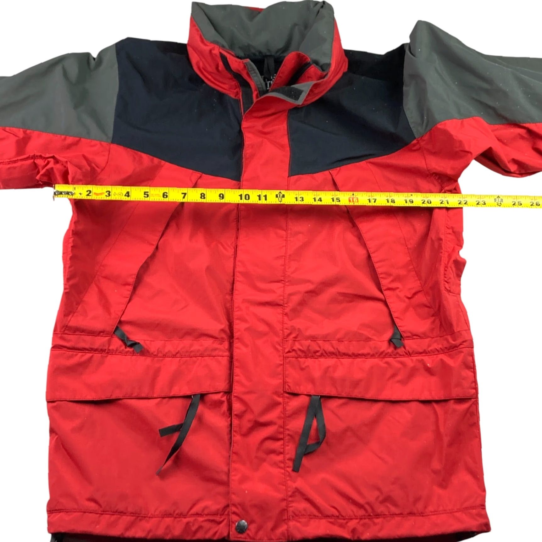 The North Face VINTAGE The North Face Jacket Parka Hooded Red Small Mens HYDROSEAL Jacket Coat Winter Fall Size US S / EU 44-46 / 1 - 5 Thumbnail