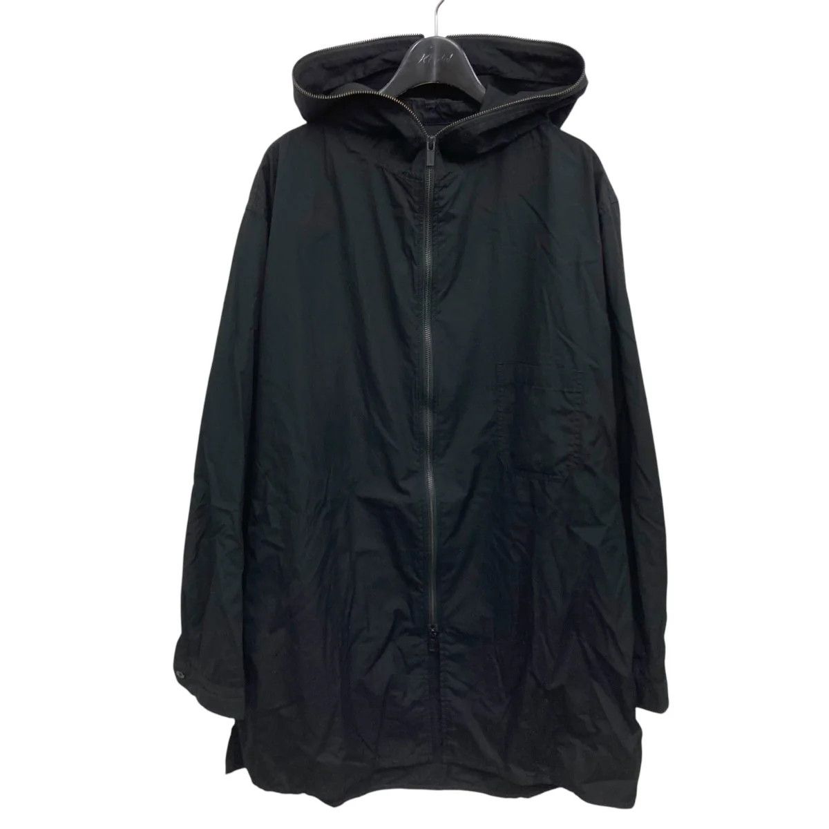 Yohji Yamamoto Yohji Yamamoto POUR HOMME Zip Hooded Shirt Size US L / EU 52-54 / 3 - 1 Thumbnail