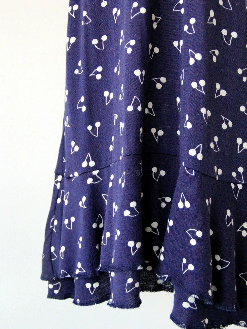 Comme des Garcons Comme Des Garcons Cherry print crewneck knit dress Size S / US 4 / IT 40 - 3 Thumbnail