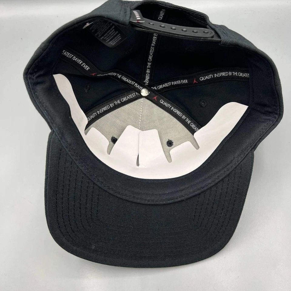 Jordan Brand Air Jordan Hat Men Trophy Room Script Logo SnapBack with Pin Size ONE SIZE - 2 Thumbnail