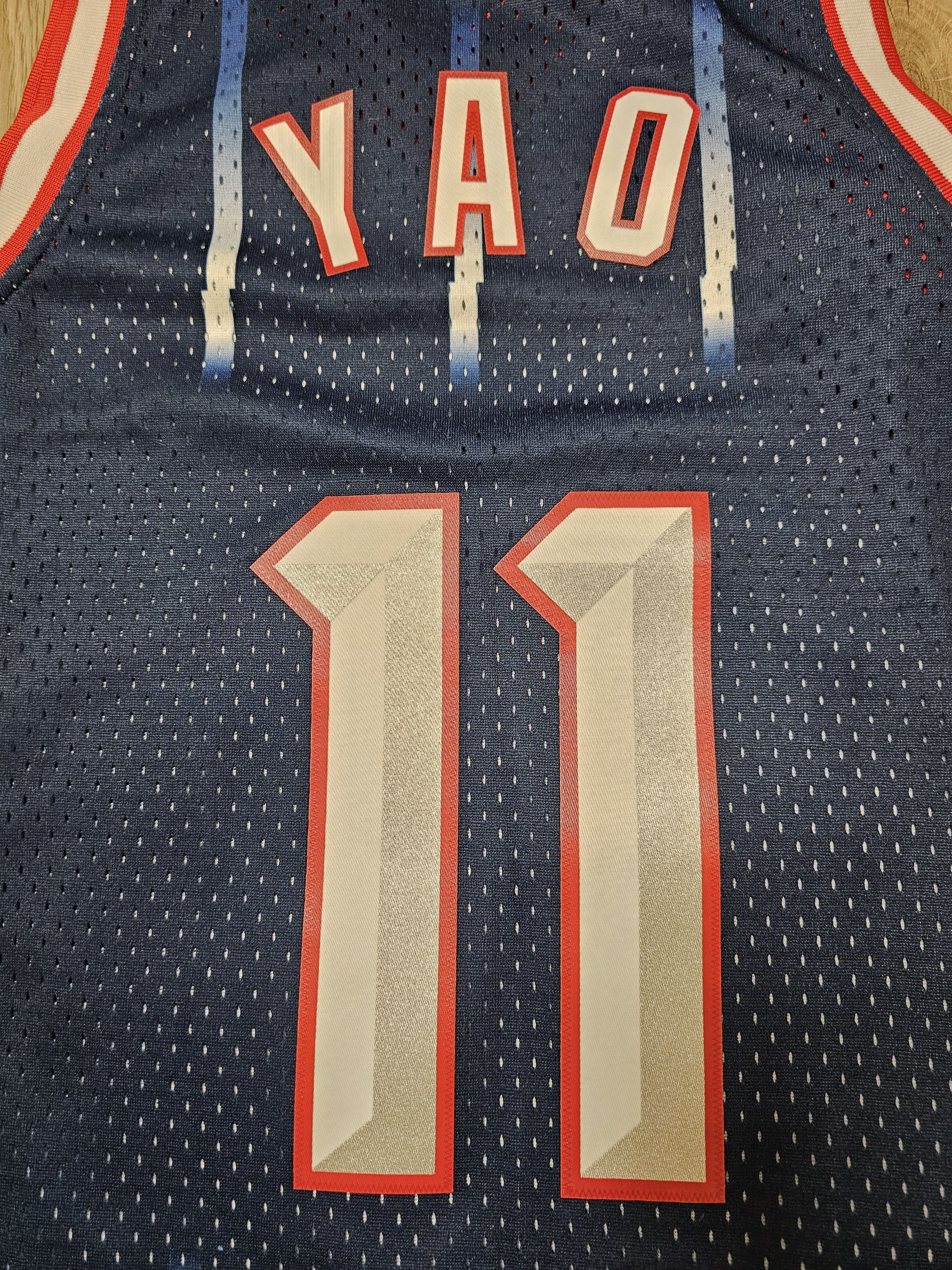 Mitchell & Ness × NBA × Vintage HOUSTON ROCKETS JERSEY YAO MING 2002 JERSEY BASKETBALL SHIRT Size US S / EU 44-46 / 1 - 5 Thumbnail