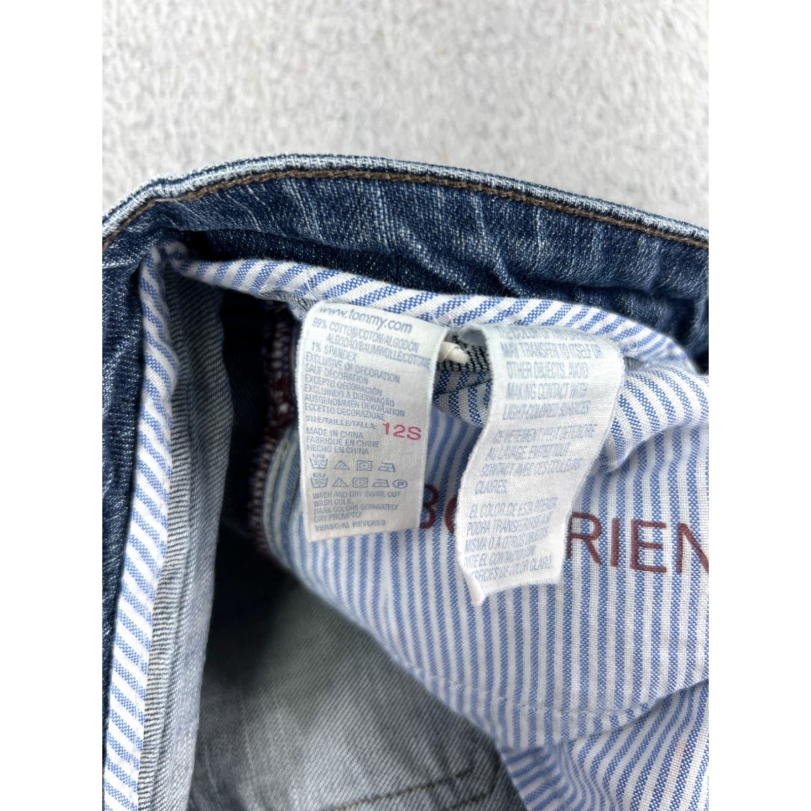 Tommy Hilfiger Tommy Hilfiger Womens Jeans Bootcut Medium Wash 28in Inseam 12 Size Denim Size 34" / US 12 / IT 48 - 5 Thumbnail