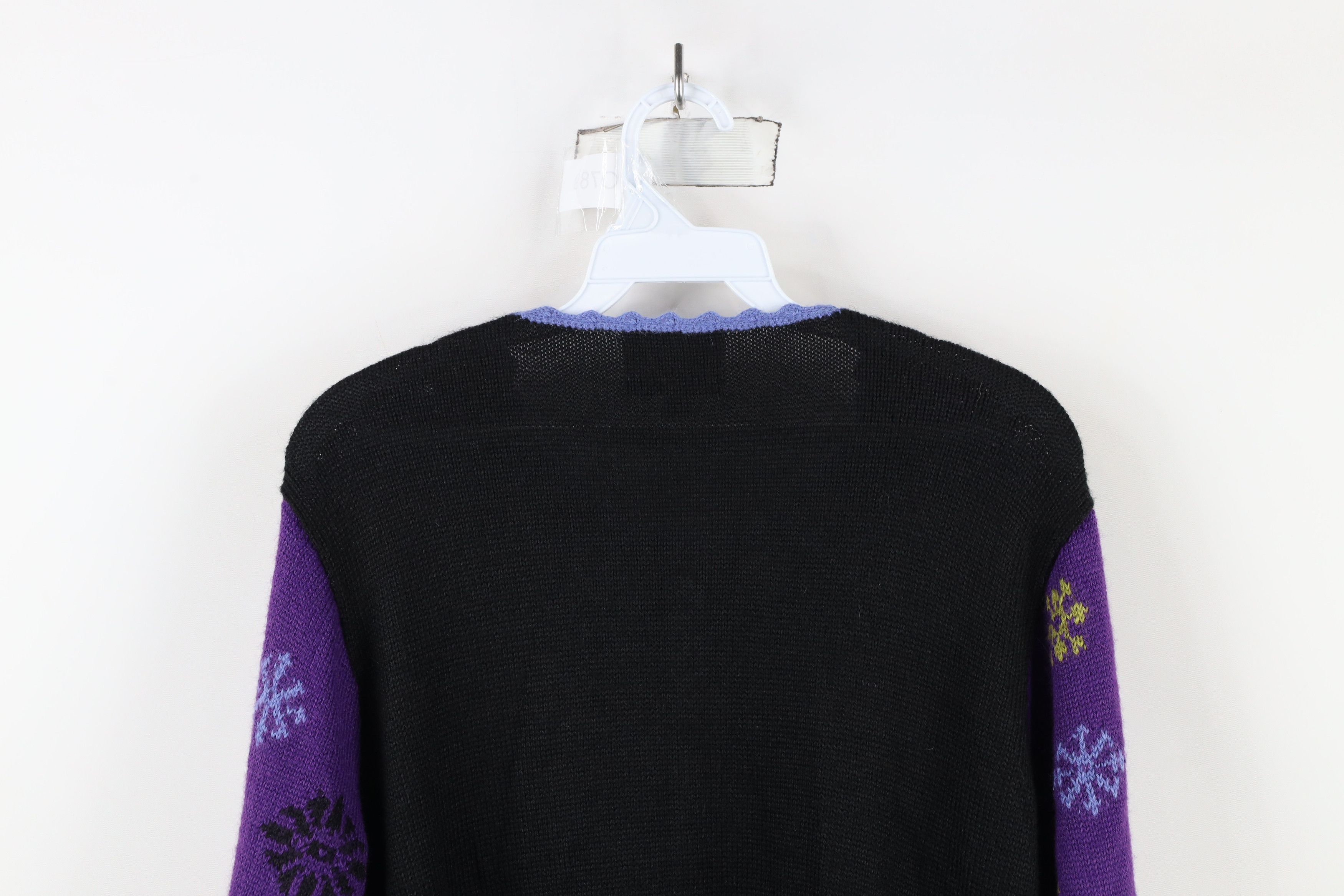 Vintage Vintage 90s Streetwear Alpaca Wool Blend Cardigan Sweater Size M / US 6-8 / IT 42-44 - 9 Thumbnail
