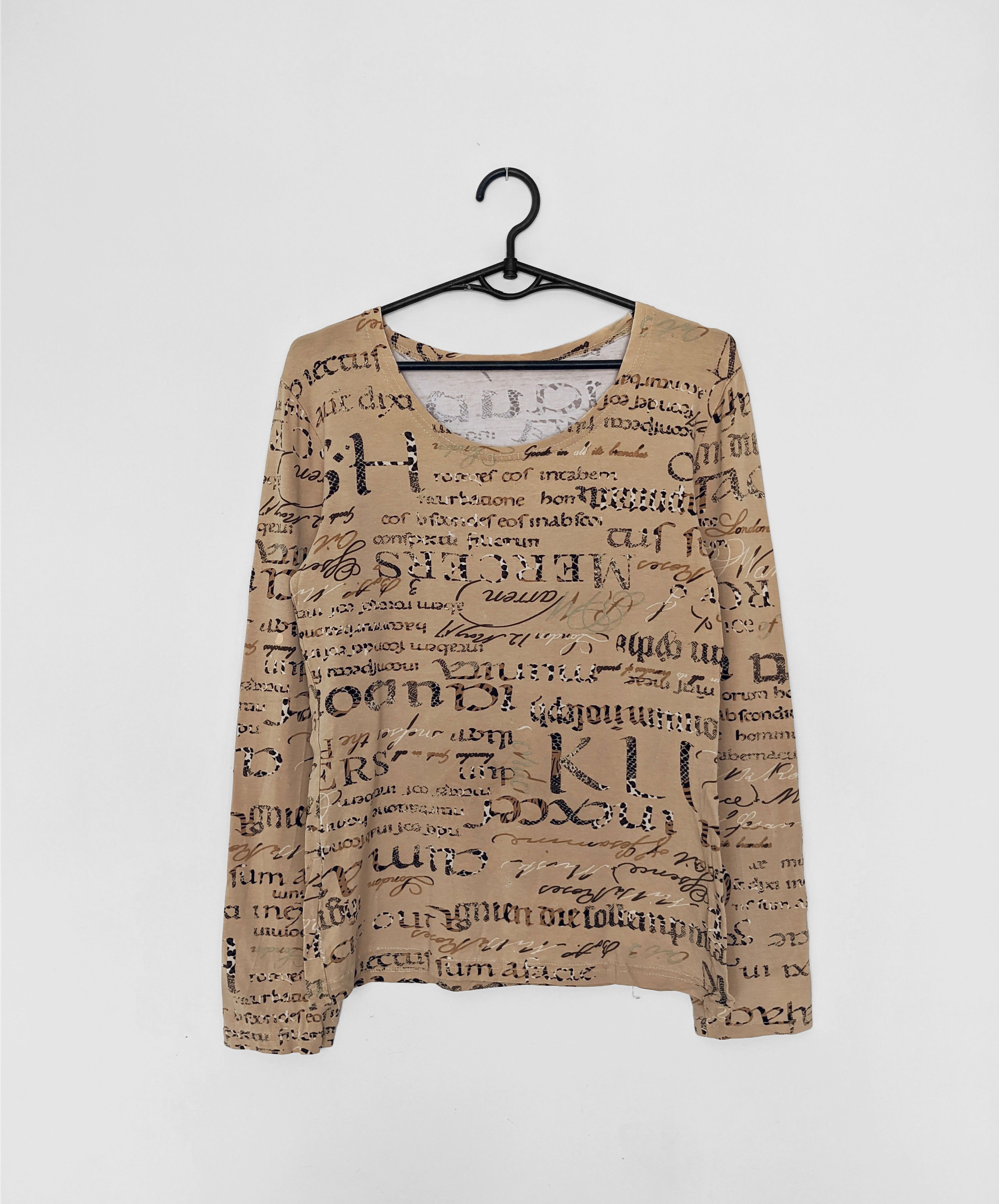 Hysteric Glamour vintage long sleeve printed y2k jean paul galtier style Size S / US 4 / IT 40 - 1 Thumbnail