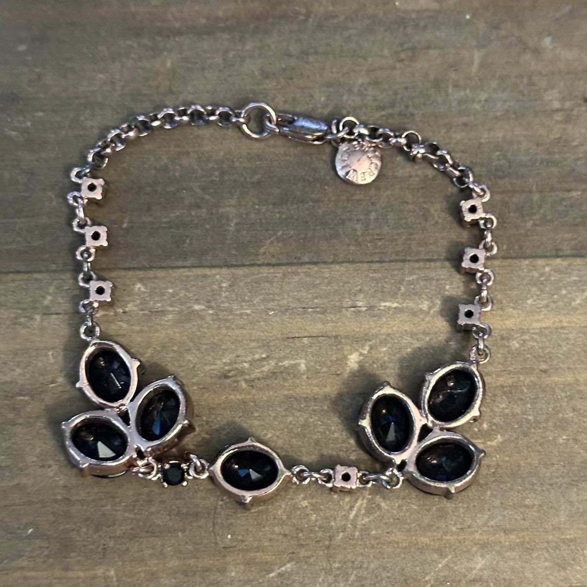 J.Crew J. Crew black stone chain bracelet Size ONE SIZE - 6 Thumbnail