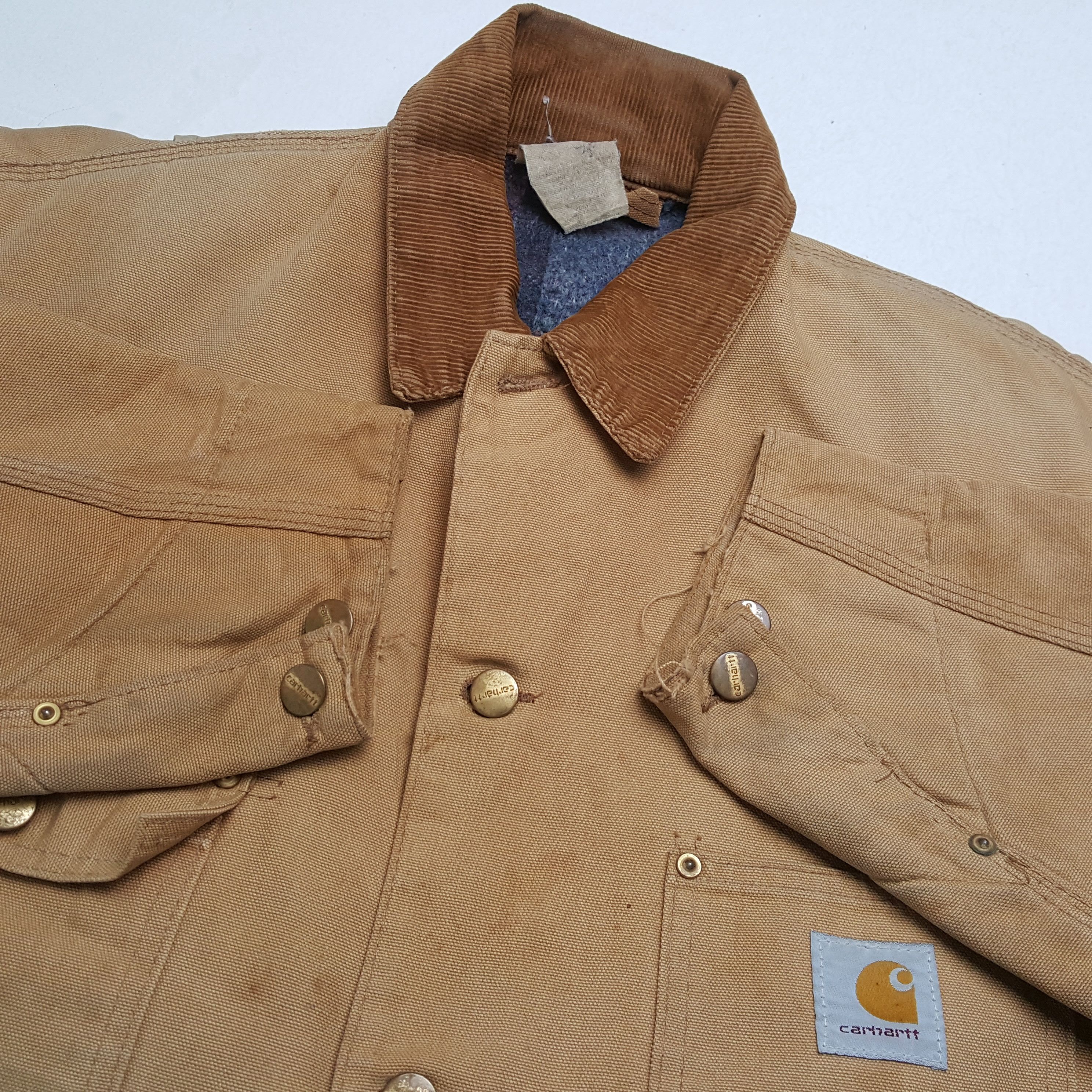 Carhartt × Vintage CARHARTT Winter Workwear Style Jacket Size US L / EU 52-54 / 3 - 8 Thumbnail