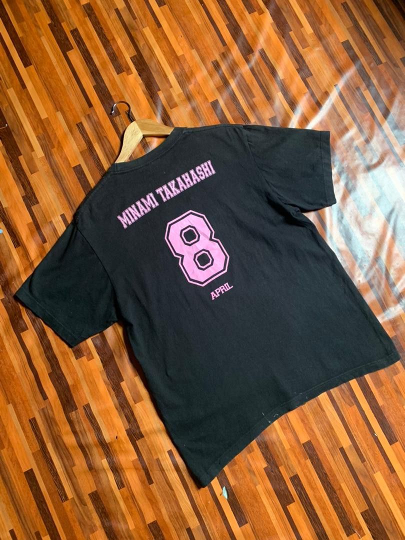 Vintage E30 AKB48 MINAMI TAKAHASHI BIRTHDAY SHIRT Idol Size US L / EU 52-54 / 3 - 4 Thumbnail