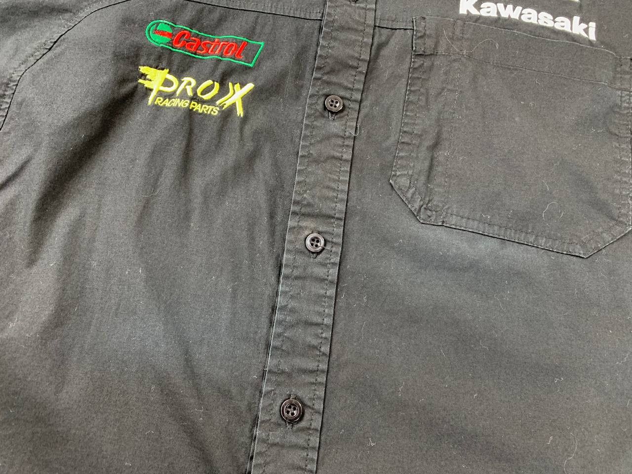 Vintage Mens shirt Kawasaki Size L Size US L / EU 52-54 / 3 - 10 Thumbnail
