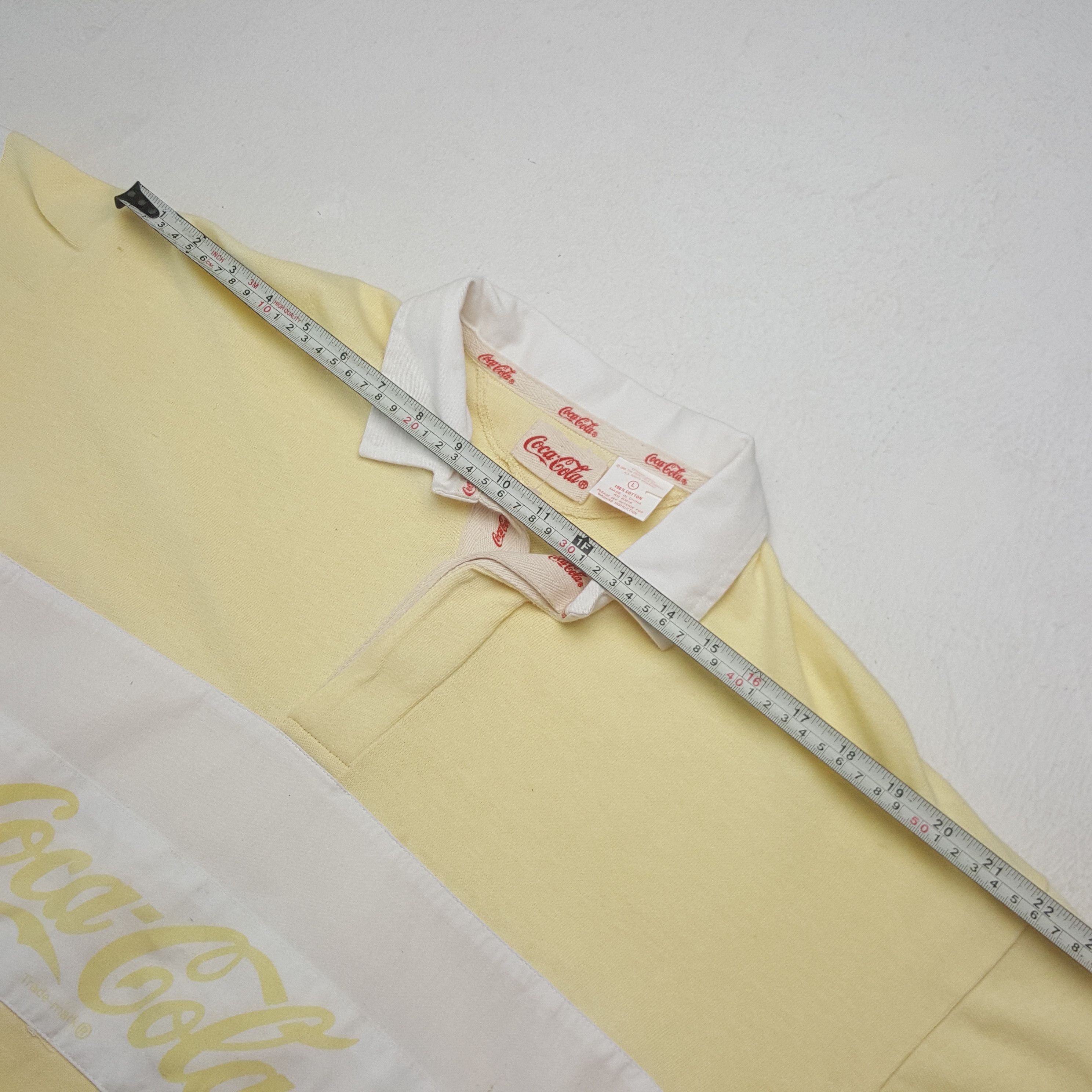 Coca Cola Vintage Coca Cola American Promo Polos Rugby C294N11 Size US L / EU 52-54 / 3 - 5 Thumbnail
