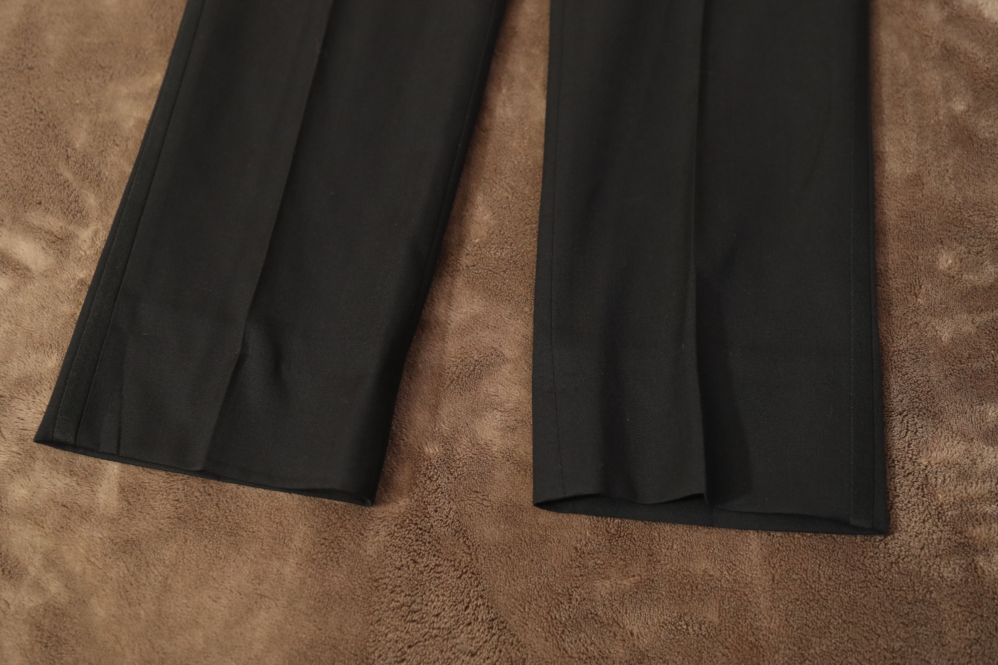 Vintage Super 130's Fine Worsted Wool Slim Pants (30x31) Size US 30 / EU 46 - 12 Thumbnail