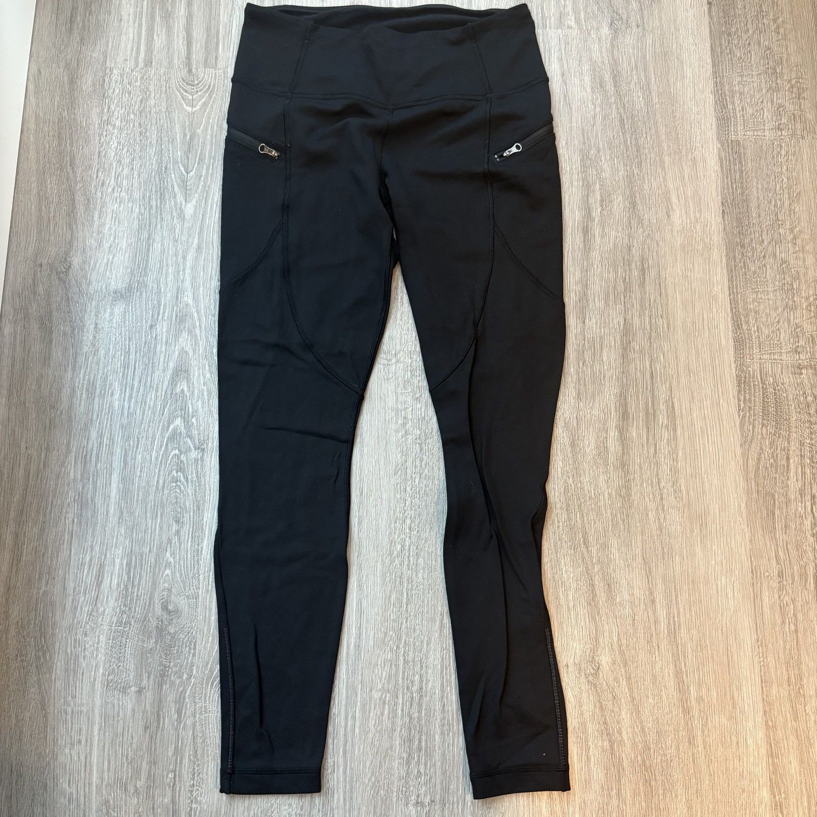 Lululemon Lululemon Women's Speed Up Tight 28 Black Zip Pockets Size 6 Size 28" / US 6 / IT 42 - 1 Thumbnail