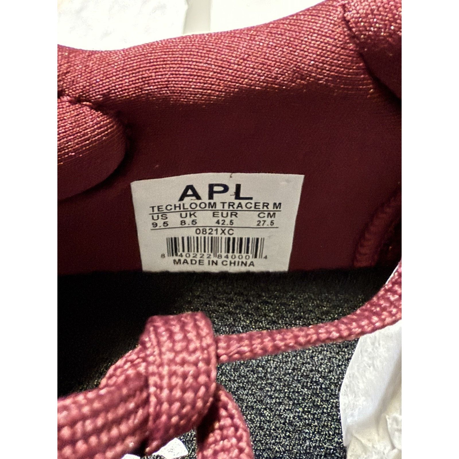 APL APL Mens TechLoom Tracer Burgundy Beach Speckle Size 9.5 M Size US 9.5 / EU 42-43 - 8 Thumbnail