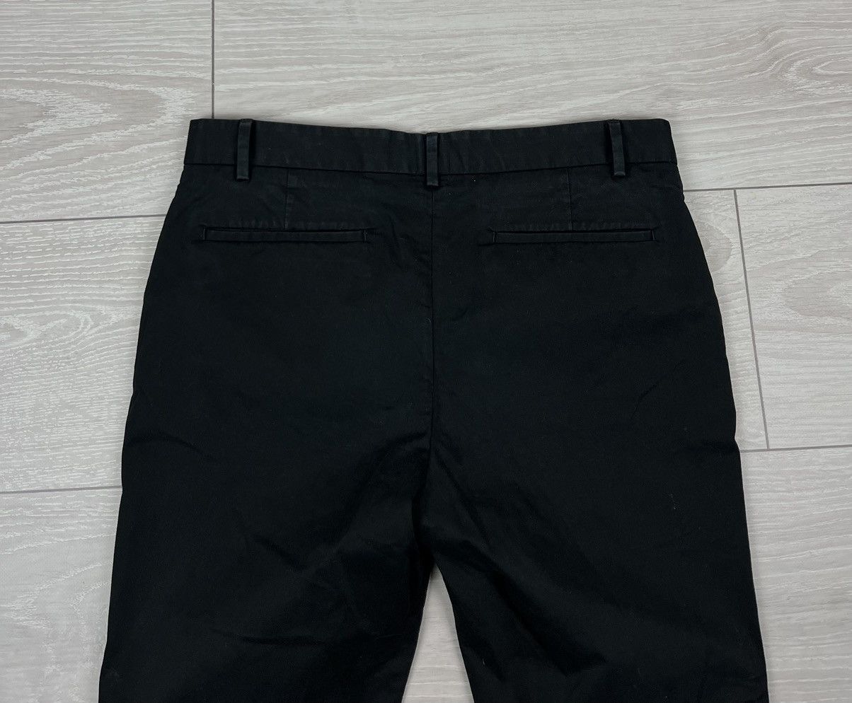 SPOKE Spoke London Sharps Build B Black Cotton Pants Size US 33 - 9 Thumbnail