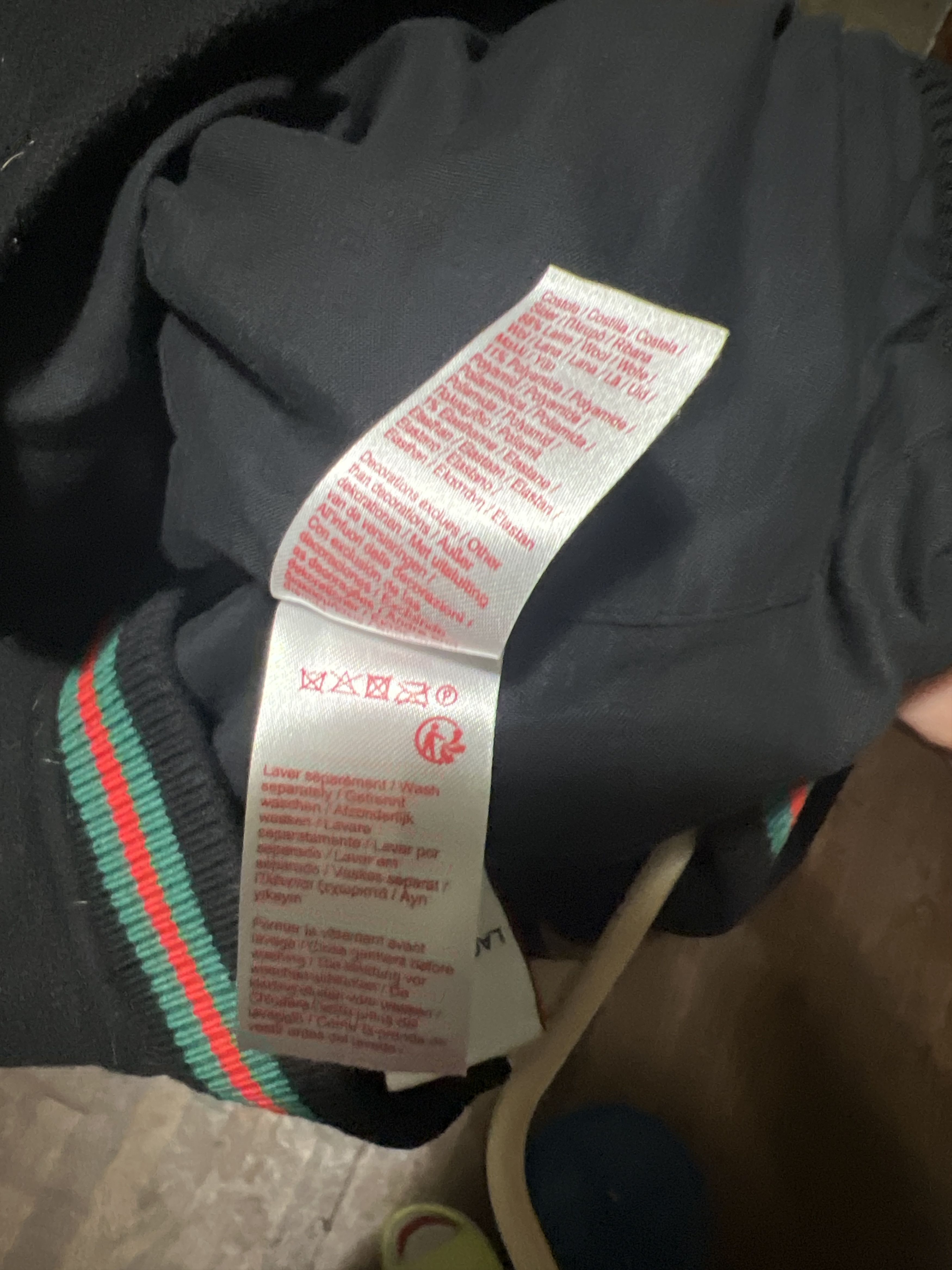 Lacoste × Supreme Supreme Lacoste Wool Varsity Jacket Size US M / EU 48-50 / 2 - 15 Thumbnail