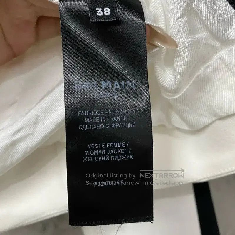 Balmain Balmain Women's Color Blocked Cropped Jacket . Size XXS / US 00 / IT 34 - 6 Thumbnail