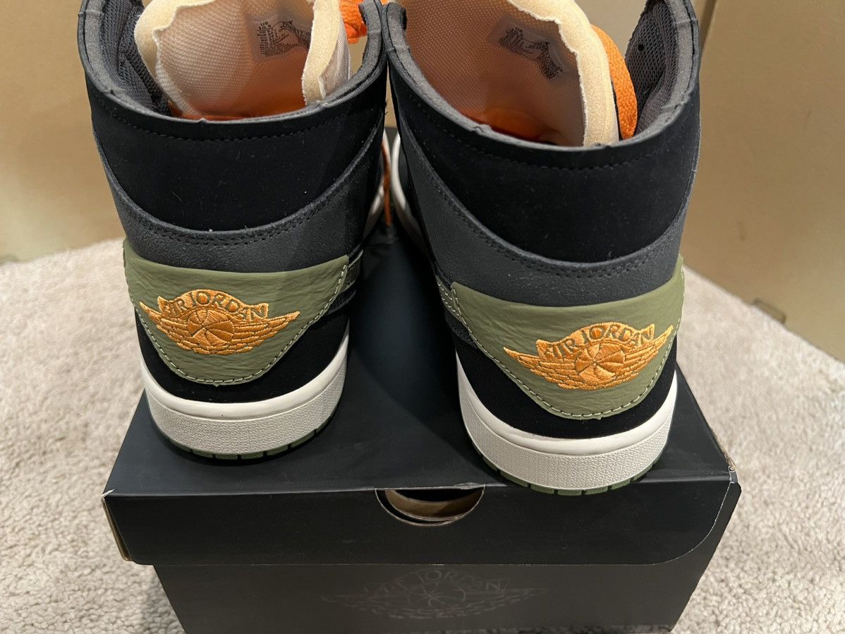 Jordan Brand × Nike Air Jordan 1 Mid SE Craft Size US 10.5 / EU 43-44 - 4 Thumbnail