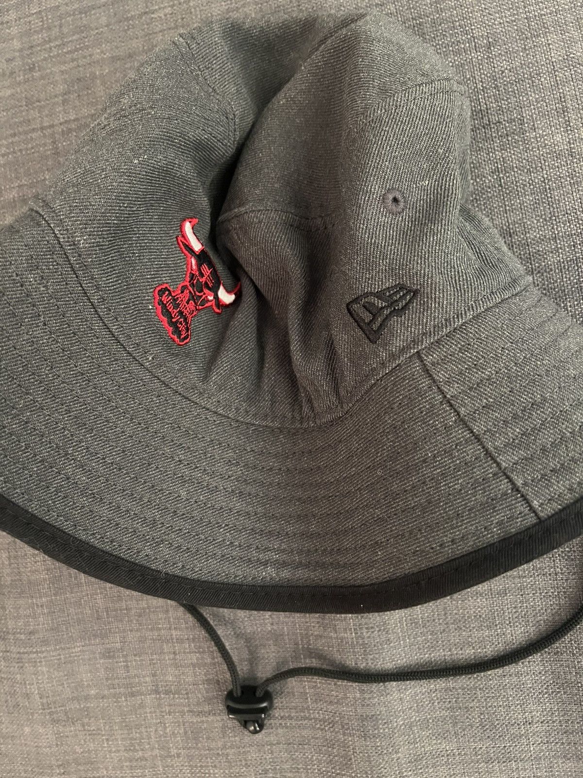 New Era Chicago bulls new era bucket hat mens large Size ONE SIZE - 2 Thumbnail
