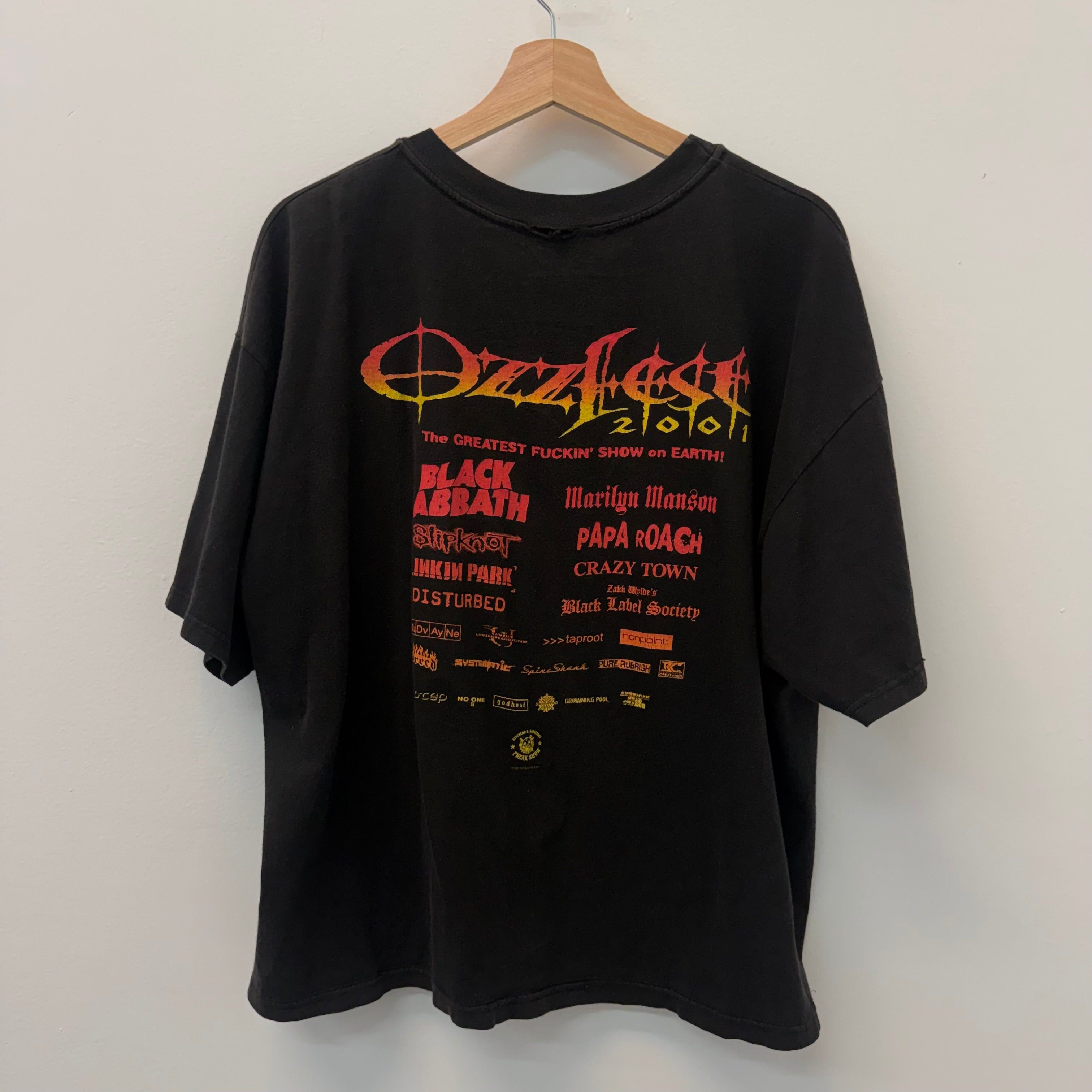 Band Tees Vintage 2001 Ozzy Fest T-Shirt - Size L Size US L / EU 52-54 / 3 - 2 Thumbnail