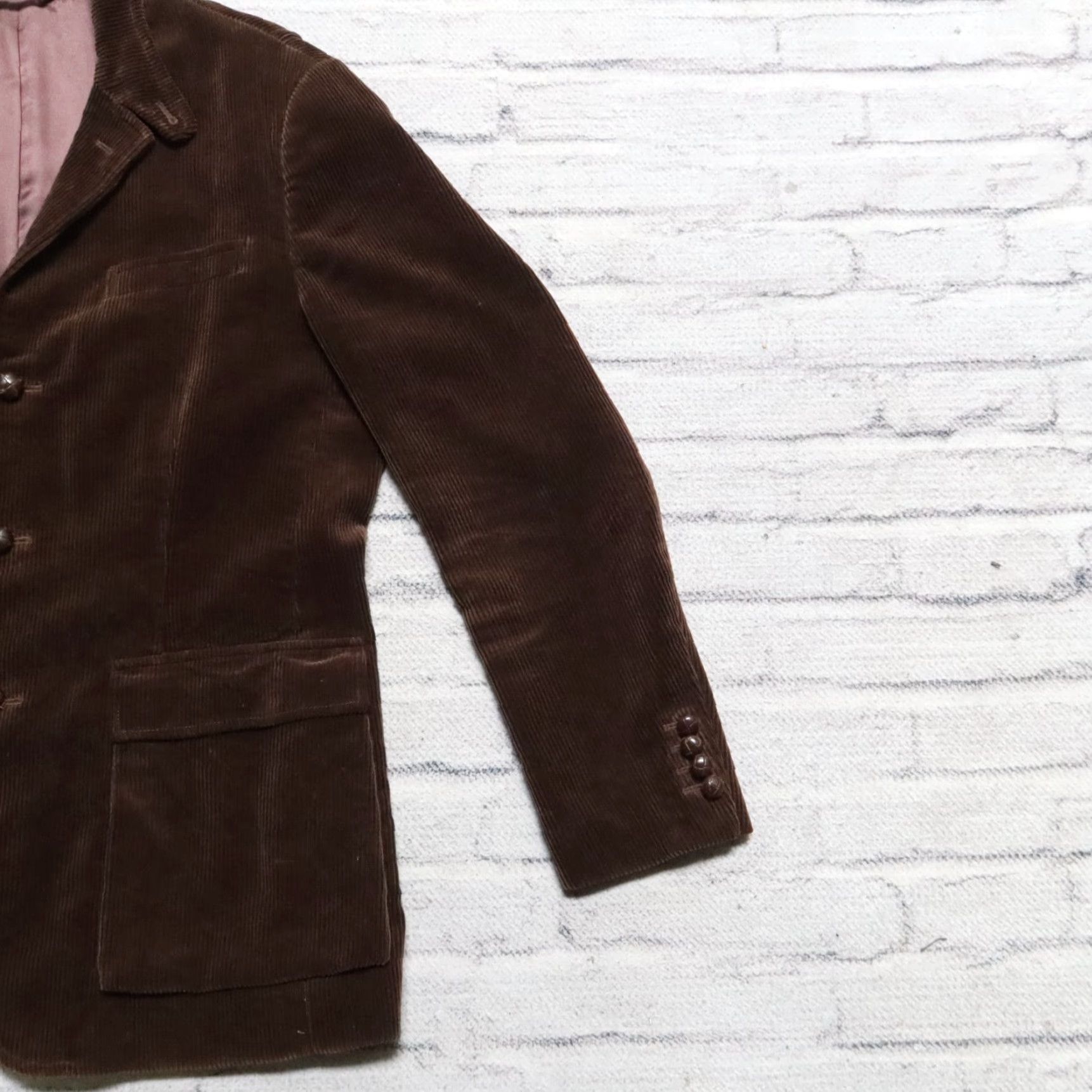Ralph Lauren VINTAGE Polo Ralph Lauren Corduroy Blazer Sports Coat Jacket L Brown Mens Size US L / EU 52-54 / 3 - 5 Thumbnail