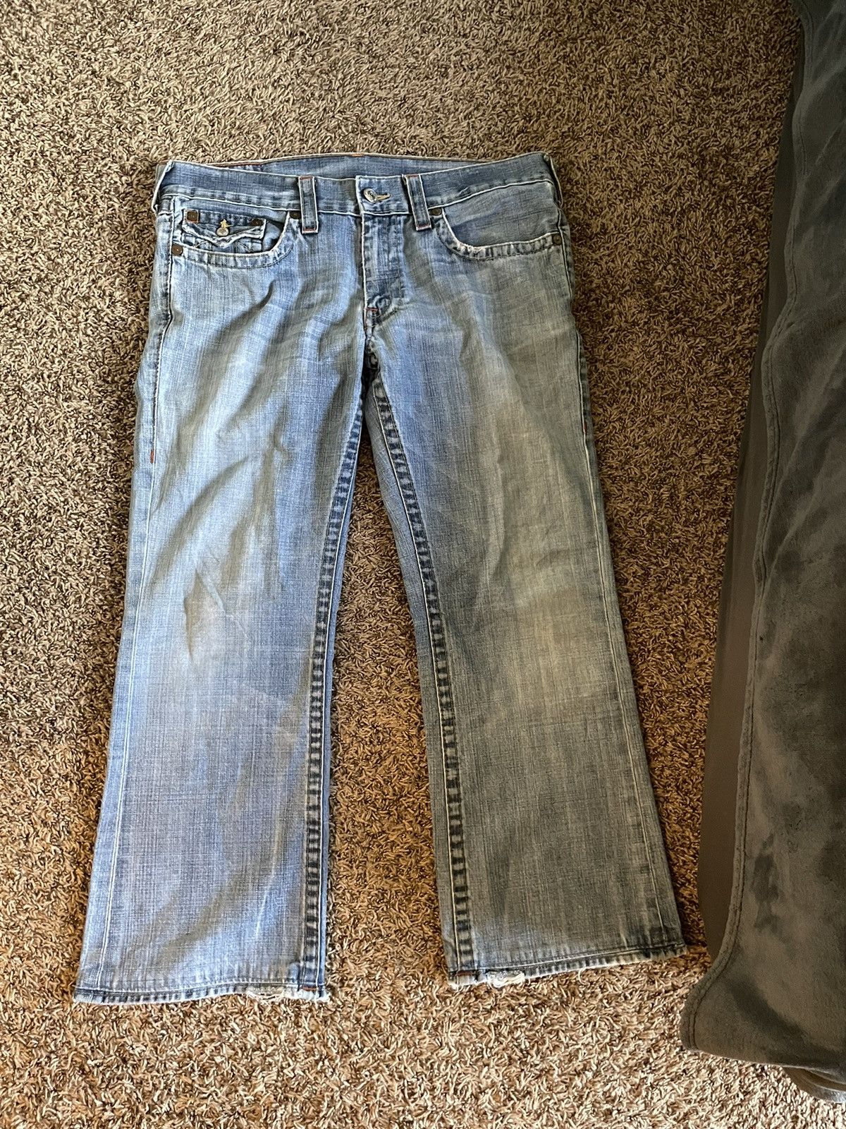 image of Vintage True Religion Billy Jeans in Blue, Men's (Size 36)