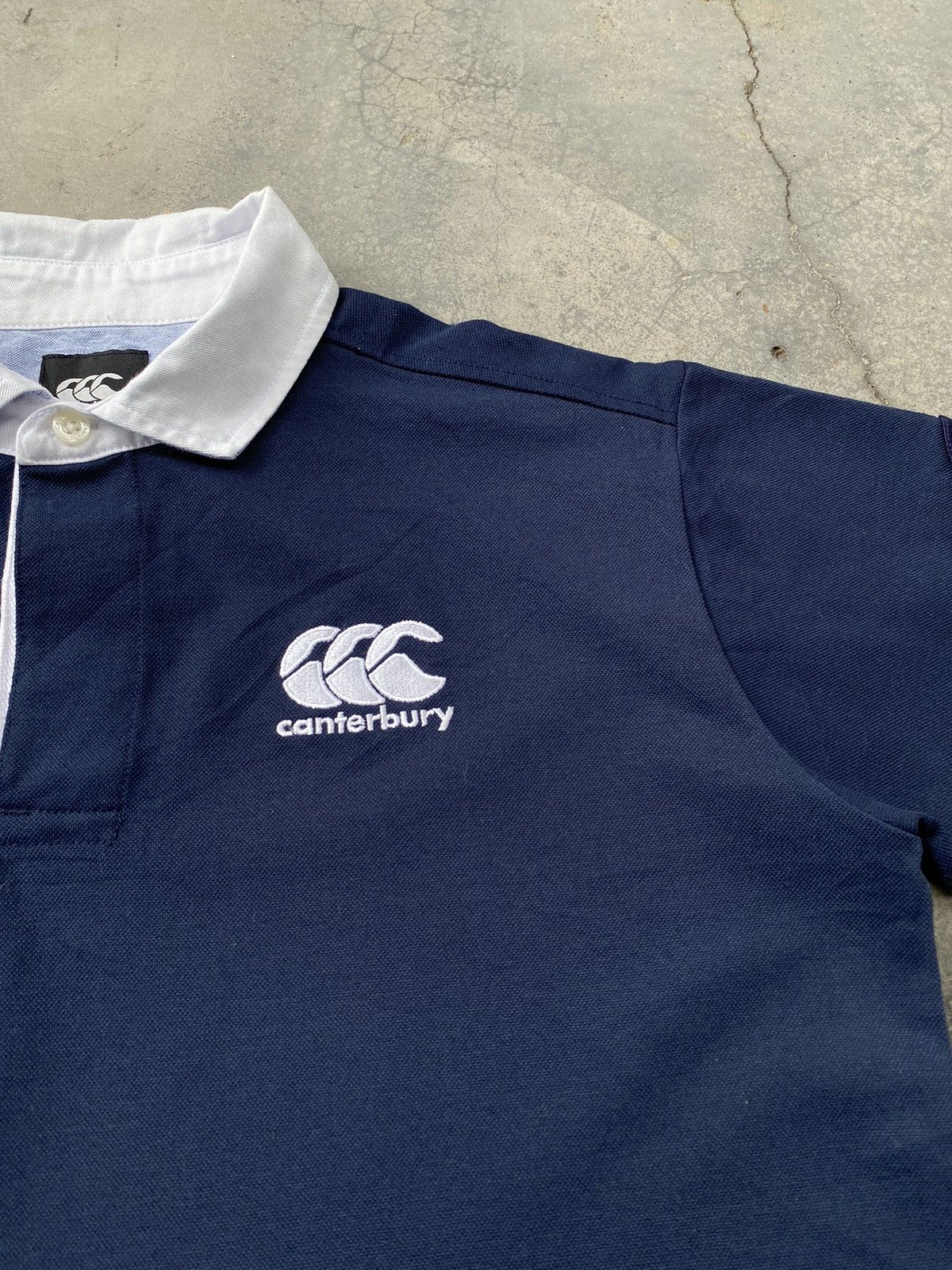 Canterbury of New Zealand Vintage Canterbury Small Logo Polo Tees Size US M / EU 48-50 / 2 - 3 Thumbnail