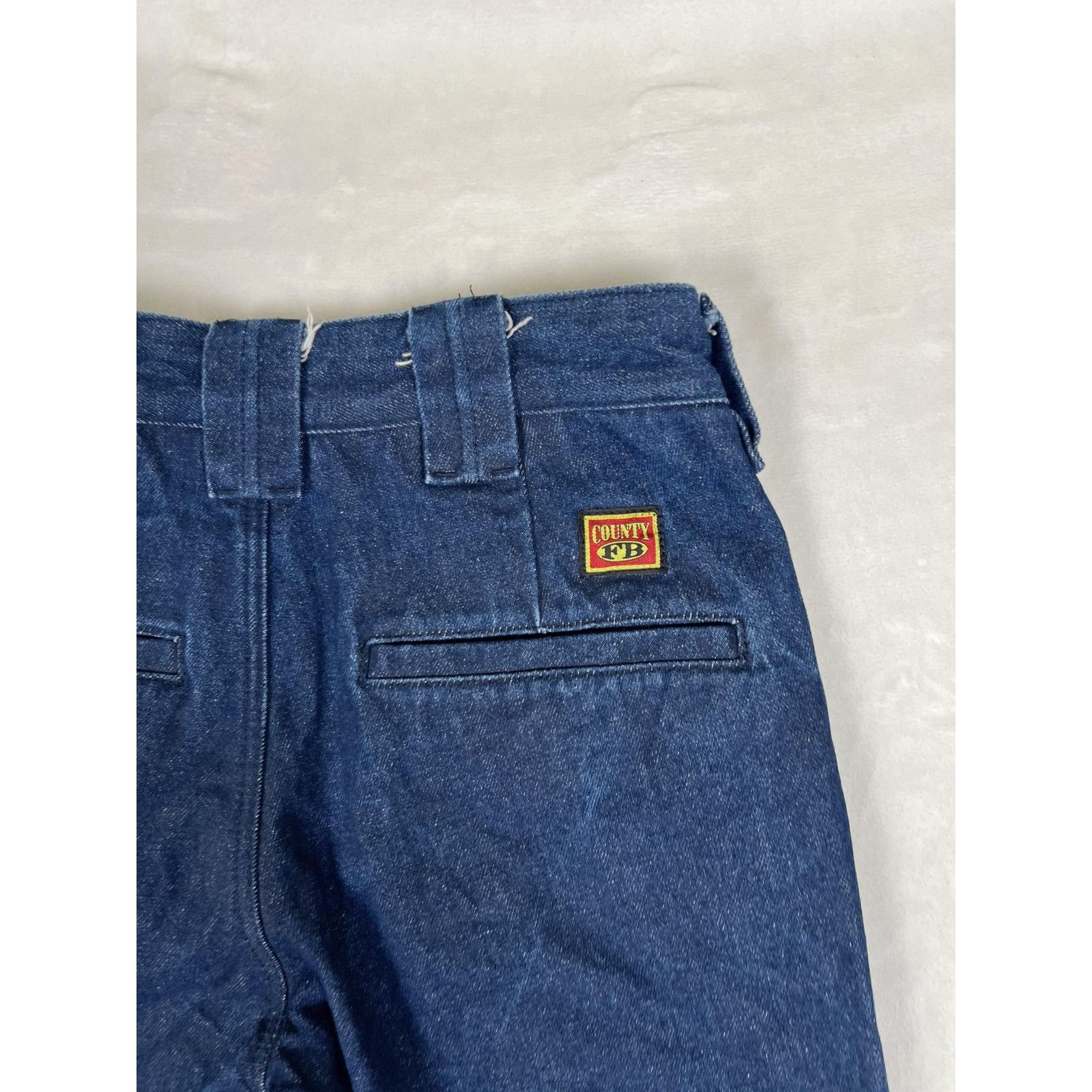 Other Vintage County FB Jeans Mens 30x32 Blue Denim Pants Slash Po Size US 30 / EU 46 - 10 Thumbnail