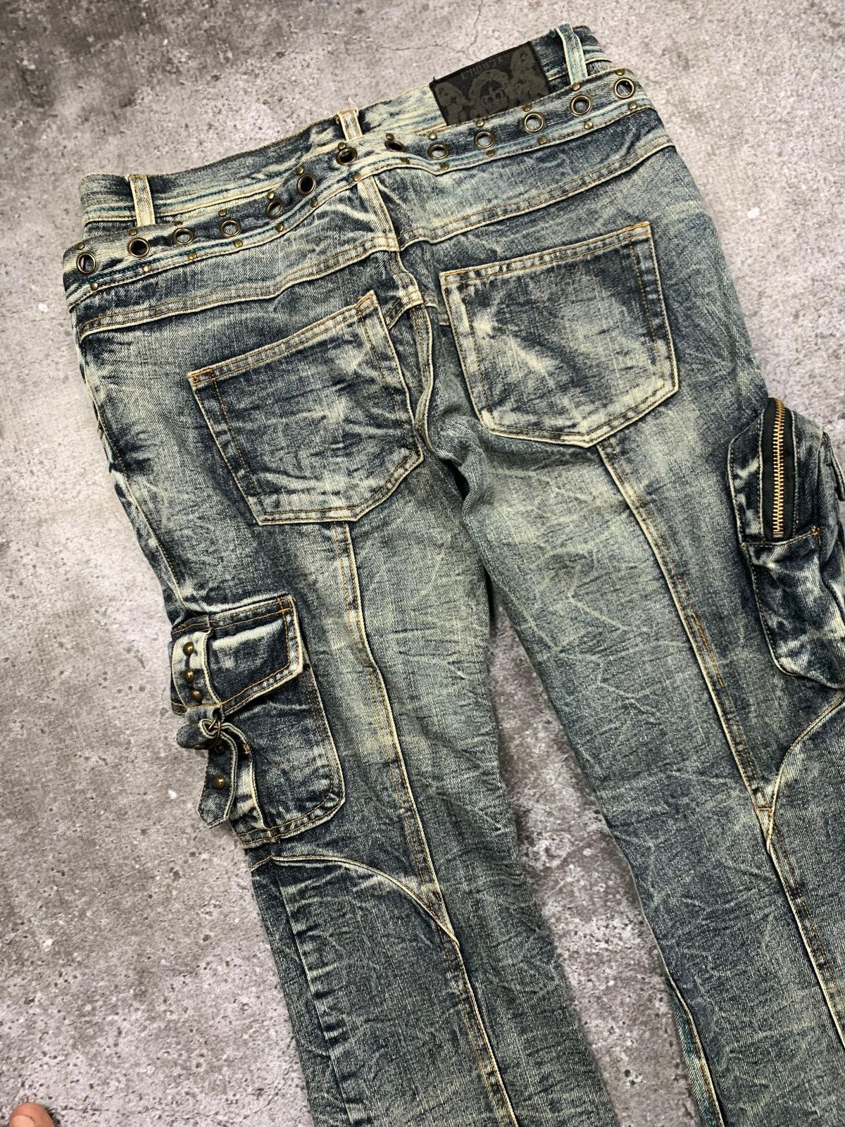 LOWBOX Lowbox Y2k Style Flared LGB 3 Pocket Jeans Size US 30 / EU 46 - 9 Thumbnail