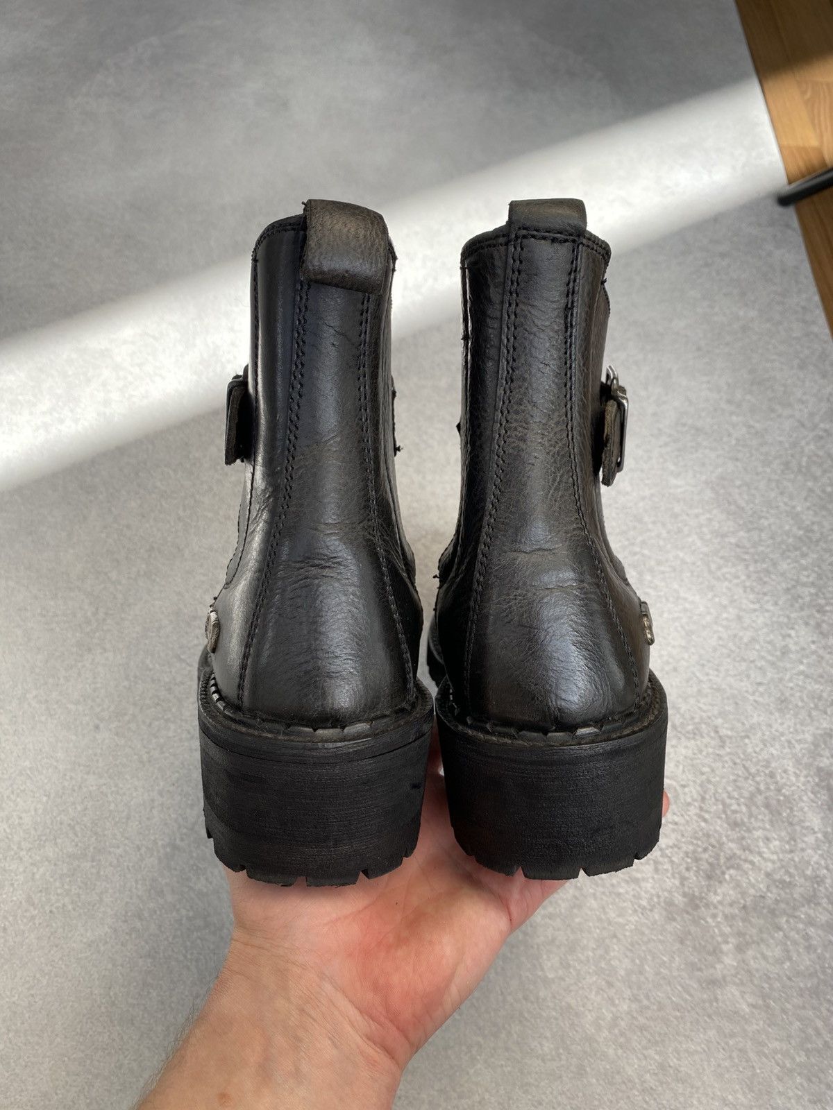 Sancho Boots Vintage Sancho Genuine Leather Platform Western Cowboy Boots Size US 9 / IT 39 - 4 Thumbnail